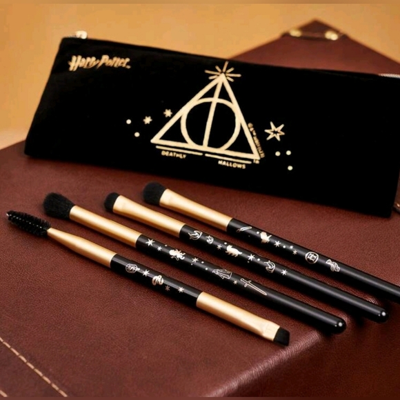 Makeup Harry Potter Makeup Brushes With Bag Poshmark